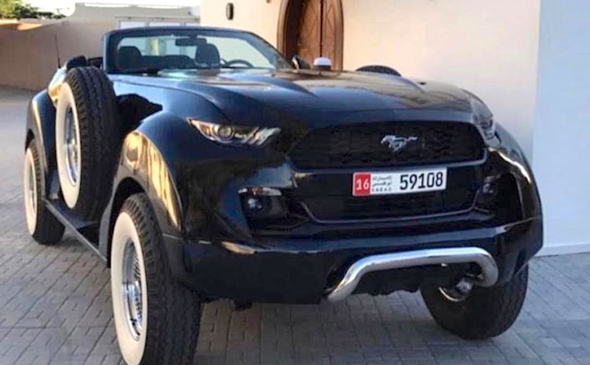 Mustang suv sale convertible